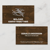 Holzkörner | Nägel Visitenkarte (Vorne/Hinten)