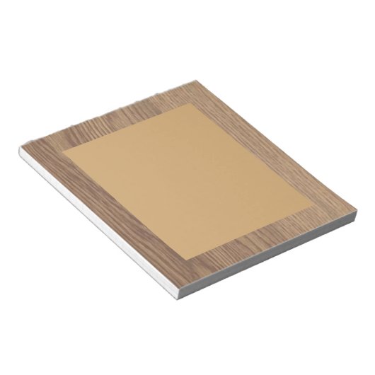 Holzkörner-Notepad Notizblock (angewinkelt)