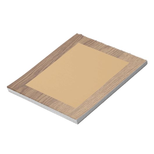 Holzkörner-Notepad Notizblock (Rotiert)