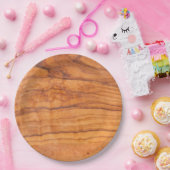 Holzkörner Pappteller (Party)