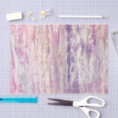 Holzkörner Pink Weiß Lila Rustikale Textur Seidenpapier (Handwerk)