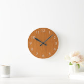 Holzkörner Runde Wanduhr (Zuhause)