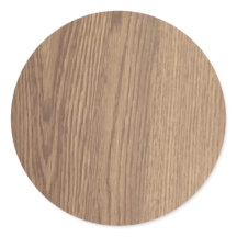 Holzkörner-Rundkleber