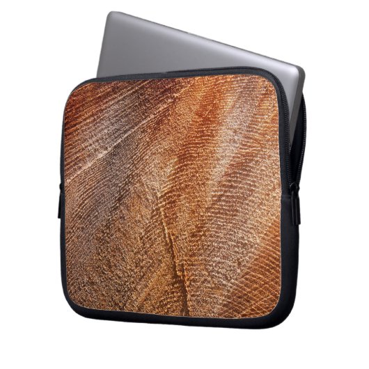 Holzkörner schneiden laptopschutzhülle (Vorderseite Links)