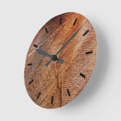 Holzkörner schneiden runde wanduhr (Winkel)