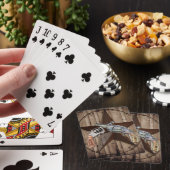 Holzkörner Texas-Star Cowboy Western Country Pisto Spielkarten (In Situ)