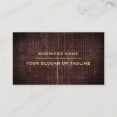 Holzkörner Textur Foto Minimalistische Bauweise Visitenkarte (Vorderseite)