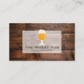 Holzkörner Visitenkarte (Vorderseite)