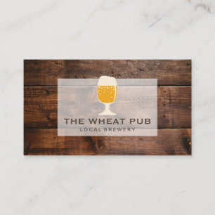 Holzkörner Visitenkarte