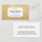 Holzkörner Visitenkarte (Vorne/Hinten)