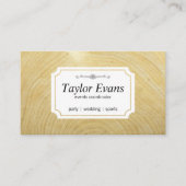 Holzkörner Visitenkarte (Vorderseite)