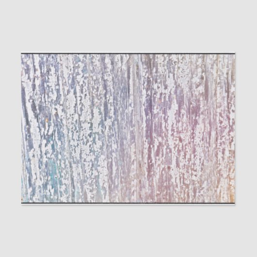 Holzkörner Weiß Lila rosa Pastell Rustikale Textur Seidenpapier (Vorderseite)