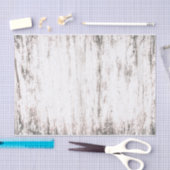 Holzkörner weißes rustikales Land Textur Decoupage Seidenpapier (Handwerk)