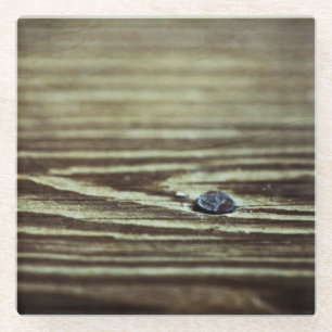 Holzkörnertextur von Shirley Taylor Glasuntersetzer