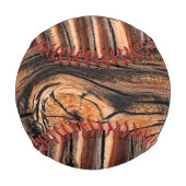 Holzkörnmuster Baseball (Vorderseite)