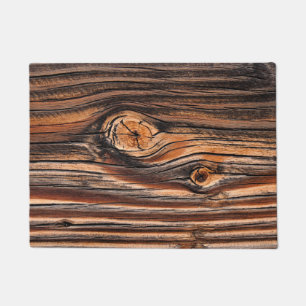 Holzkörnmuster Fußmatte