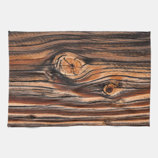 Holzkörnmuster Geschirrtuch