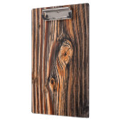 Holzkörnmuster Klemmbrett (Links)