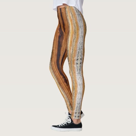 Holzkörnmuster leggings (Links)