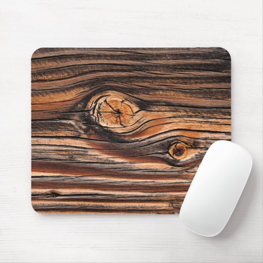 Holzkörnmuster Mousepad (Mit Mouse)