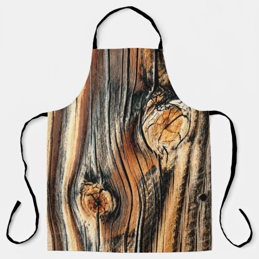 Holzkörnmuster Schürze (Vorderseite)