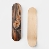 Holzkörnmuster Skateboard (Vorderseite)