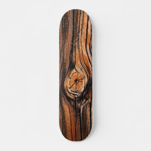 Holzkörnmuster Skateboard