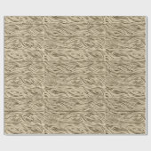 Holzkörnplatte Französischer Eichenwein Eichenholz Geschenkpapier (Flach)