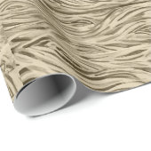 Holzkörnplatte Französischer Eichenwein Eichenholz Geschenkpapier (Rolleneckpunkt)