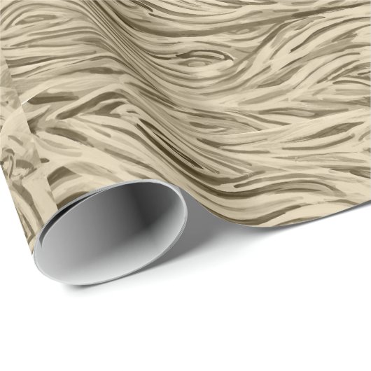 Holzkörnplatte Französischer Eichenwein Eichenholz Geschenkpapier (Rolleneckpunkt)