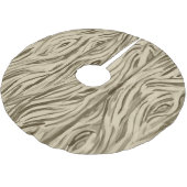 Holzkörnplatte Französisches Eichenholz Polyester Weihnachtsbaumdecke (Schrägansicht)