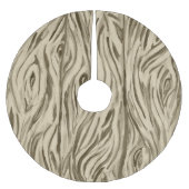 Holzkörnplatte Französisches Eichenholz Polyester Weihnachtsbaumdecke (Vorderseite)