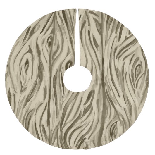 Holzkörnplatte Französisches Eichenholz Polyester Weihnachtsbaumdecke (Vorderseite)