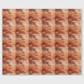 Holzkörntextur Geschenkpapier (Flach)