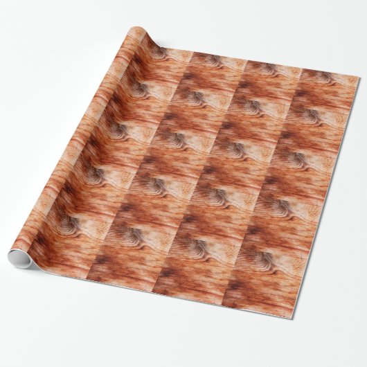 Holzkörntextur Geschenkpapier (Ungerollt)