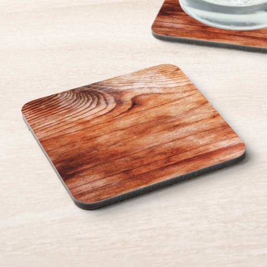 Holzkörntextur Getränkeuntersetzer (Linke Seite)