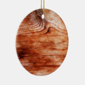 Holzkörntextur Keramikornament (Rechts)