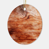 Holzkörntextur Keramikornament (Links)