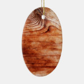 Holzkörntextur Keramikornament (Rechts)