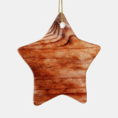 Holzkörntextur Keramikornament (Rechts)