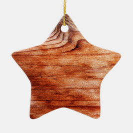 Holzkörntextur Keramikornament
