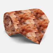 Holzkörntextur Krawatte (Gerollt)