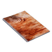 Holzkörntextur Notizblock (Rechte Seite)