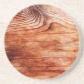 Holzkörntextur Sandstein Untersetzer (Vorne)