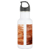 Holzkörntextur Trinkflasche (Rückseite)