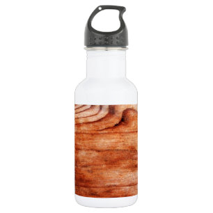 Holzkörntextur Trinkflasche