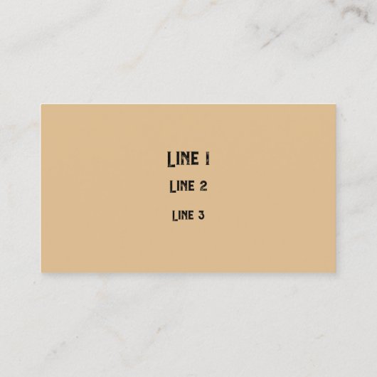 Holzkörntextur Visitenkarte (Rückseite)