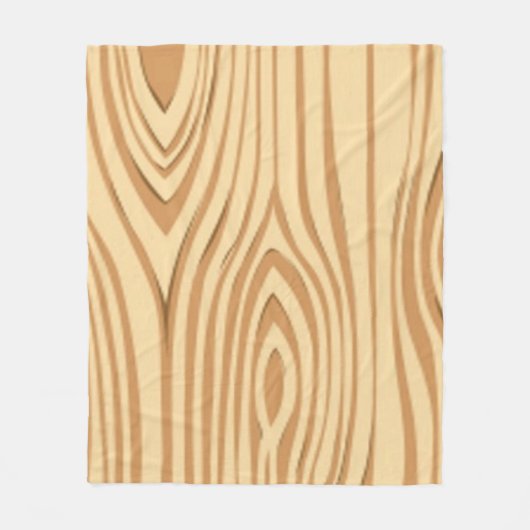 HOLZKÖRPER FLEECEDECKE (Vorderseite)