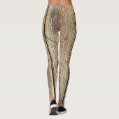 HOLZKÖRPER FOTO LEGGINGS (Rückseite)