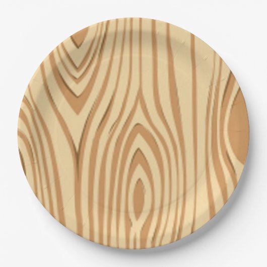 HOLZKÖRPER PAPPTELLER (Vorderseite)